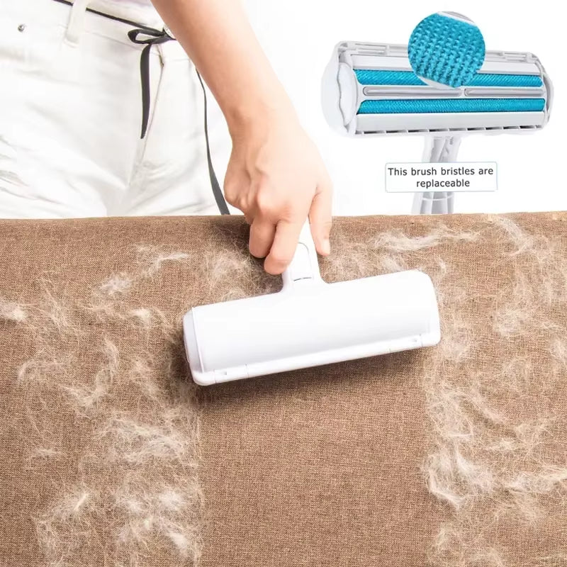 Instant Pet Hair Remover — Self-Cleaning Roller