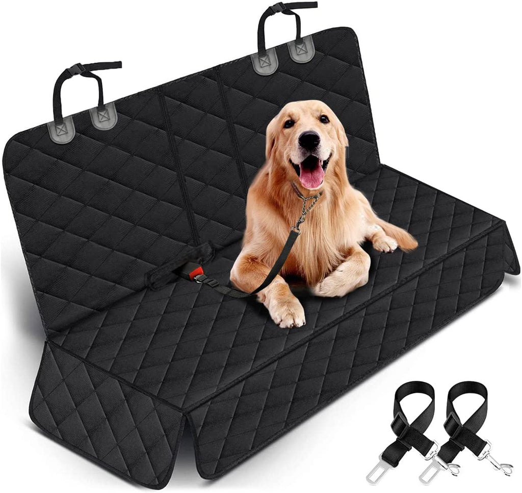 Waterproof Dog Back Seat Protector — Non-Slip Bench Cover