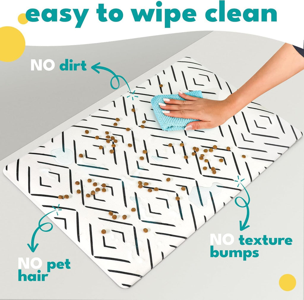 SpillSafe™ XL Pet Feeding Mat (Waterproof + Non-Slip)
