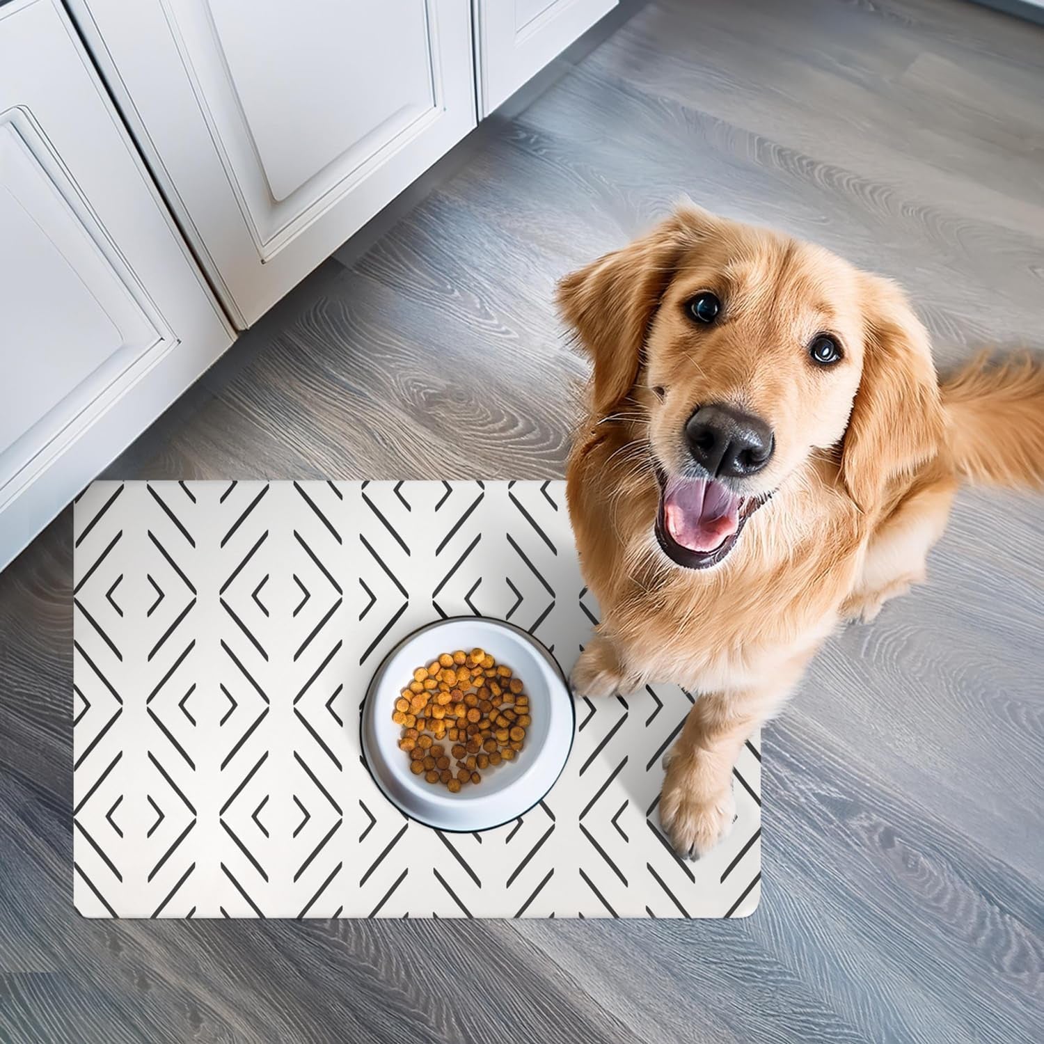 SpillSafe™ XL Pet Feeding Mat (Waterproof + Non-Slip)